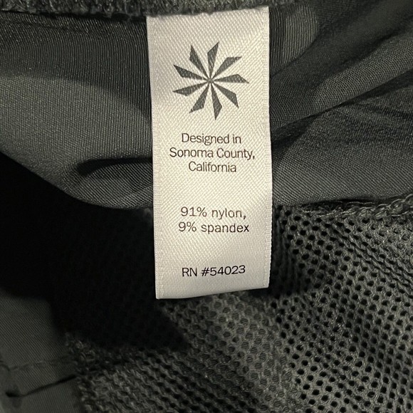 Athleta Palisades Ankle Pants Women Army Green Nylon Tapered Leg Size 6 (30X26) - Picture 7 of 13